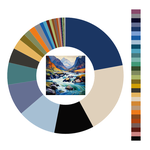 Colour wheel / palette