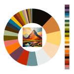 Colour wheel / palette