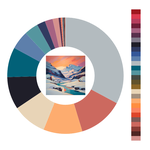 Colour wheel / palette