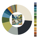 Colour wheel / palette