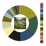 Colour wheel / palette