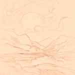 Sepia sketch