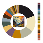 Colour wheel / palette