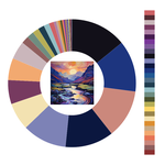 Colour wheel / palette