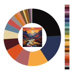 Colour wheel / palette