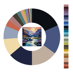 Colour wheel / palette