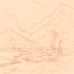 Sepia sketch