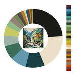 Colour wheel / palette