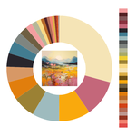 Colour wheel / palette