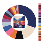 Colour wheel / palette