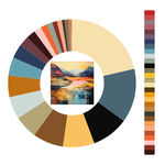 Colour wheel / palette