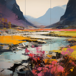 Painting with grid