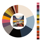 Colour wheel / palette