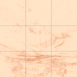 Sepia sketch with grid