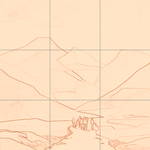 Sepia sketch with grid