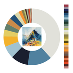 Colour wheel / palette