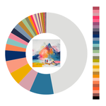 Colour wheel / palette