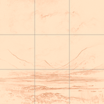 Sepia sketch with grid