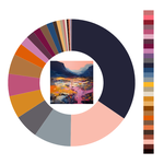 Colour wheel / palette