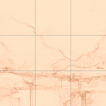 Sepia sketch with grid