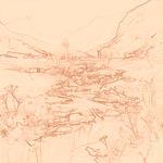 Sepia sketch