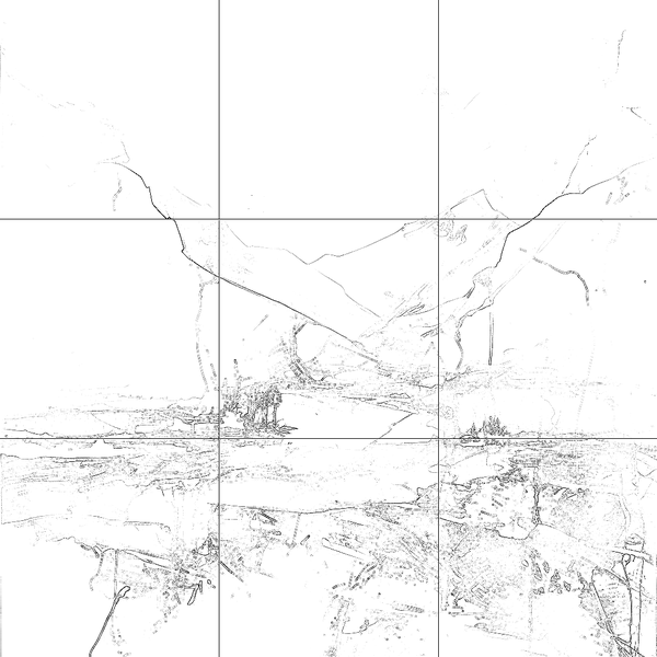 Sketch with grid