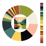 Colour wheel / palette