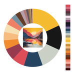 Colour wheel / palette