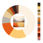 Colour wheel / palette