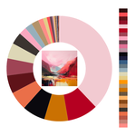 Colour wheel / palette