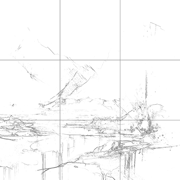 Sketch with grid