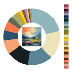 Colour wheel / palette