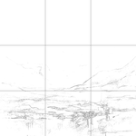 Sketch with grid