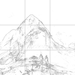 Sketch with grid