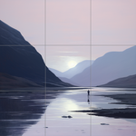 Painting with grid