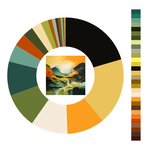 Colour wheel / palette