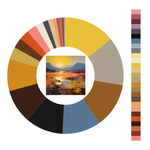 Colour wheel / palette