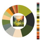 Colour wheel / palette