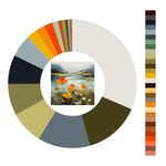 Colour wheel / palette