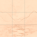 Sepia sketch with grid