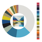 Colour wheel / palette