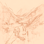 Sepia sketch