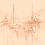 Sepia sketch