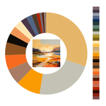 Colour wheel / palette