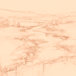 Sepia sketch