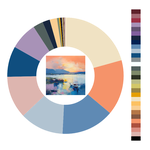 Colour wheel / palette