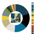 Colour wheel / palette