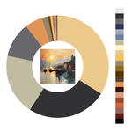 Colour wheel / palette