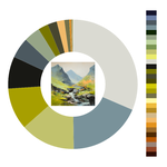 Colour wheel / palette