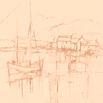 Sepia sketch